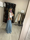 Gonnellone in denim