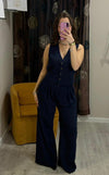 Gilet sartoriale con scollo a V