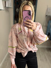 Camicia con stampa bandana