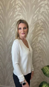 Cardigan con scollo a V