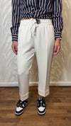 Pantalone con coulisse in vita