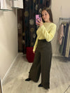 Pantalone in cotone con tasche