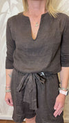 Blusa in lino
