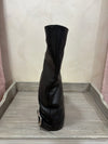 Stivale in pelle nero