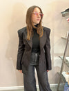 Giacca Bustier con bottoni nascosti