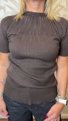 Maglia in viscosa mezza manica