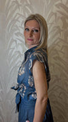 Camicia smanicata fantasia