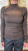 Maglia in viscosa maniche lunghe