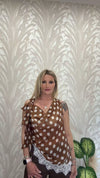 Blusa a pois