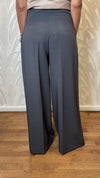 Pantalone palazzo con pences