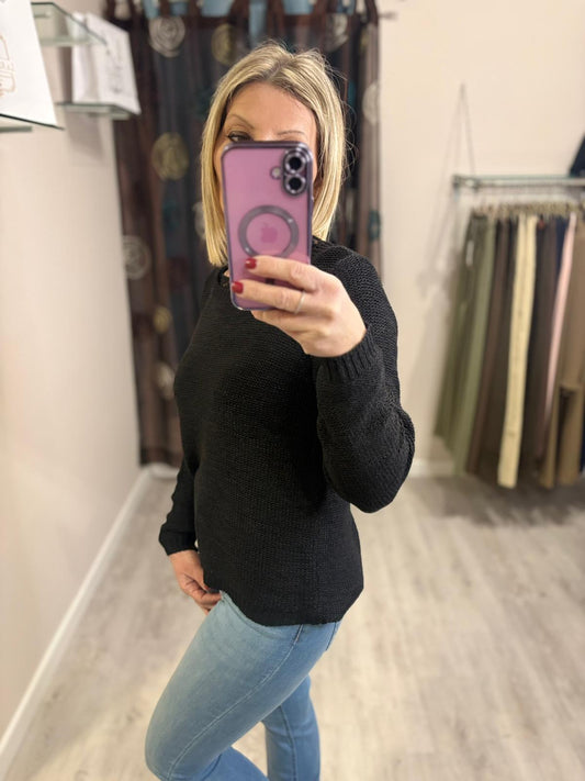 Pullover con maniche lunghe