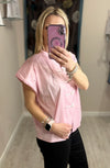 Camicia con chiusura alamari .