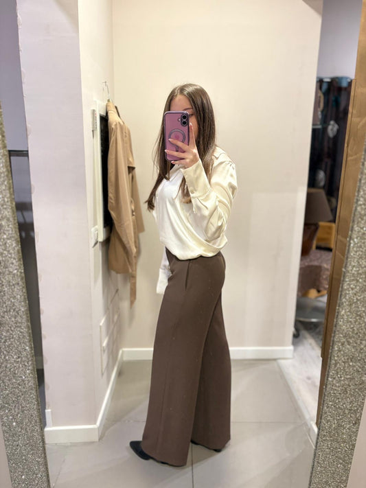 Pantaloni a gamba dritta