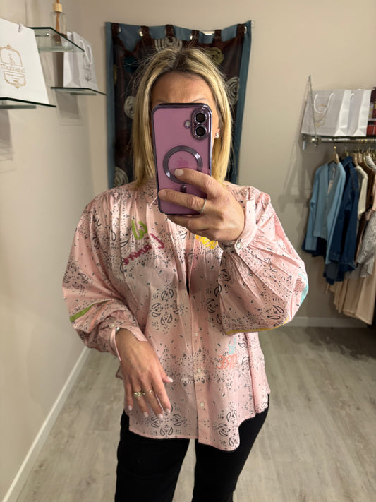 Camicia stampa bandana