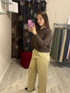 Pantalone in cotone con tasche