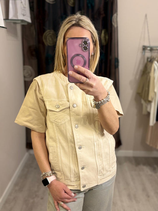 Gilet in denim