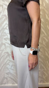 T-shirt in viscosa