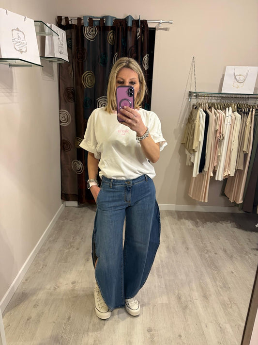 Jeans farfalla