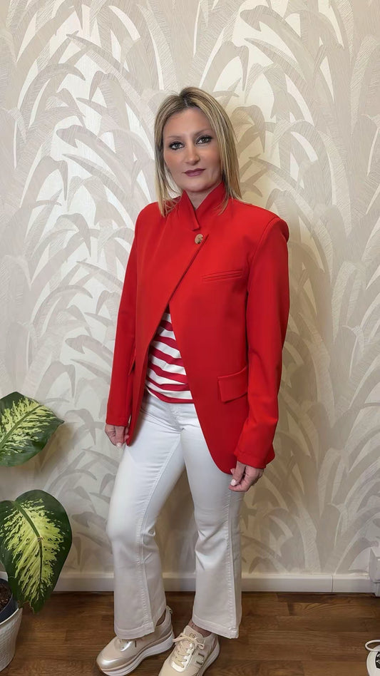 Giacca con un bottone