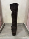 Stivale in pelle scamosciata