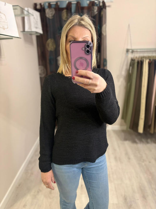 Pullover con maniche lunghe