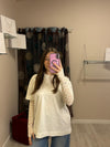 T-shirt con maniche in pizzo
