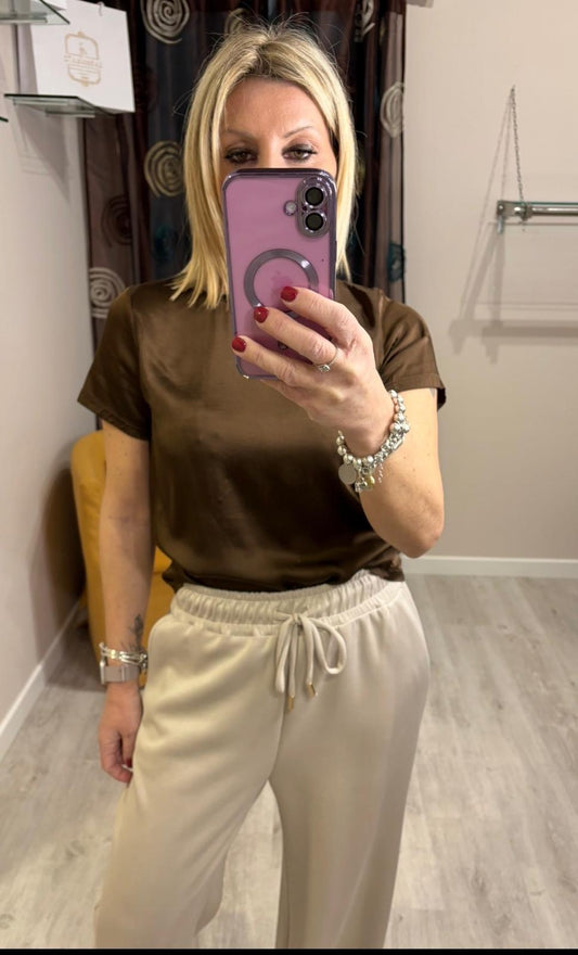 T-shirt Satin