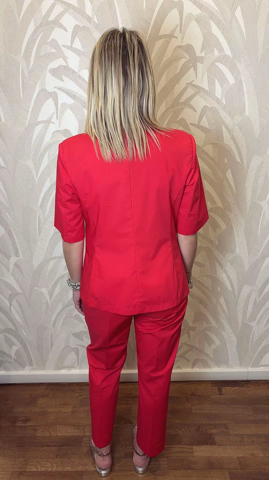 Pantalone in cotone con coulisse