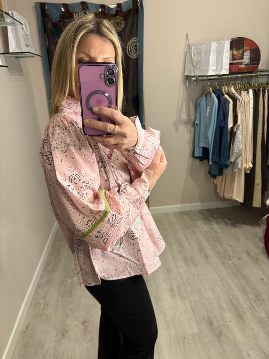 Camicia stampa bandana