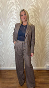 Completo scozzese giacca e pantalone